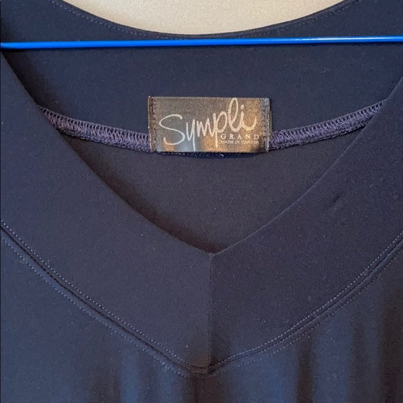 Navy Blue Sympli Dress - Picture 3 of 4